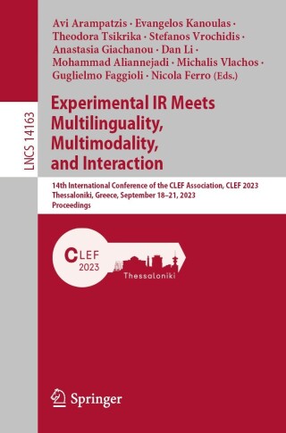 Omslagafbeelding: Experimental IR Meets Multilinguality, Multimodality, and Interaction 9783031424472