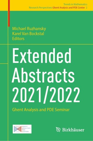 Imagen de portada: Extended Abstracts 2021/2022 9783031425387