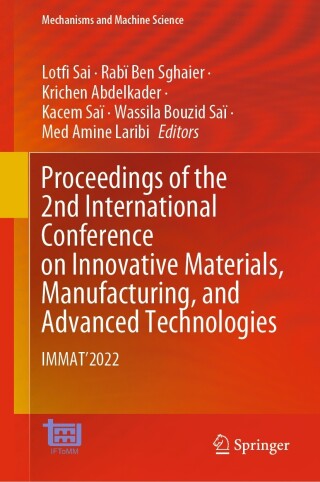 Cover image: Proceedings of the 2nd International Conference on Innovative Materials, Manufacturing, and Advanced Technologies 9783031426582