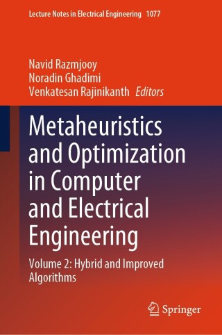 صورة الغلاف: Metaheuristics and Optimization in Computer and Electrical Engineering 9783031426841