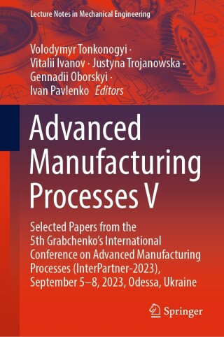 Cover image: Advanced Manufacturing Processes V 9783031427770