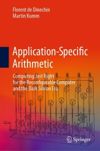 Cover image: Application-Specific Arithmetic 9783031428074