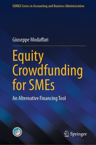 Cover image: Equity Crowdfunding for SMEs 9783031428395
