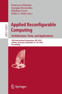 Cover image: Applied Reconfigurable Computing. Architectures, Tools, and Applications 9783031429200