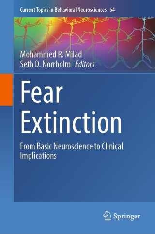 Cover image: Fear Extinction 9783031430046