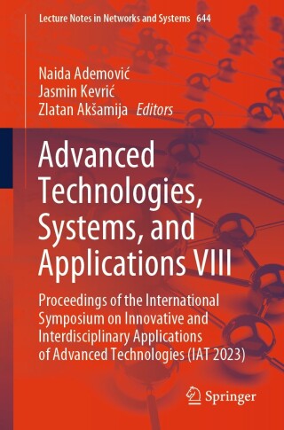 Cover image: Advanced Technologies, Systems, and Applications VIII 9783031430558
