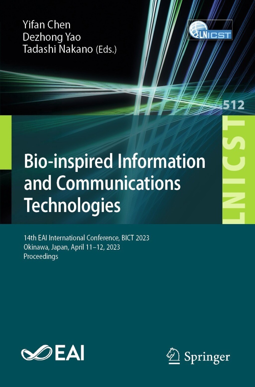 Bio-inspired Information and Communications Technologies 14th EAI International Conference, BICT 2023, Okinawa, Japan, April 11-12, 2023, Proceedings