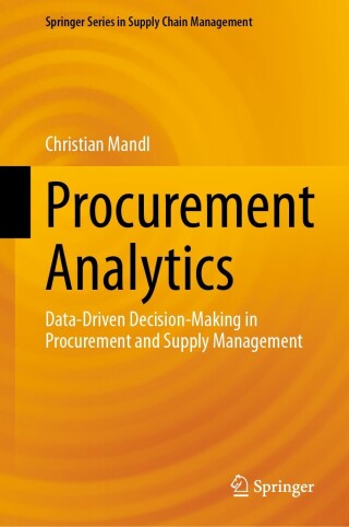 Cover image: Procurement Analytics 9783031432804
