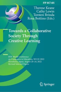 Imagen de portada: Towards a Collaborative Society Through Creative Learning 9783031433924