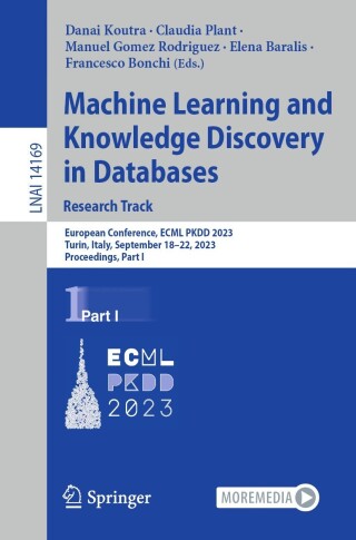 Cover image: Machine Learning and Knowledge Discovery in Databases: Research Track 9783031434112