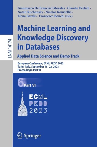 表紙画像: Machine Learning and Knowledge Discovery in Databases: Applied Data Science and Demo Track 9783031434266