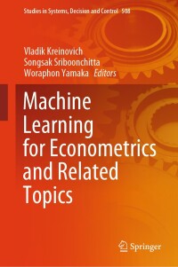 Imagen de portada: Machine Learning for Econometrics and Related Topics 9783031436000