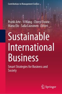 Immagine di copertina: Sustainable International Business 9783031437847