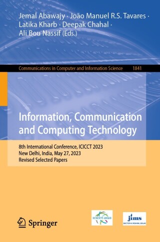 Cover image: Information, Communication and Computing Technology 9783031438370