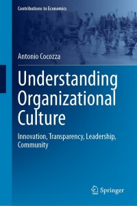 Cover image: Understanding Organizational Culture 9783031438592