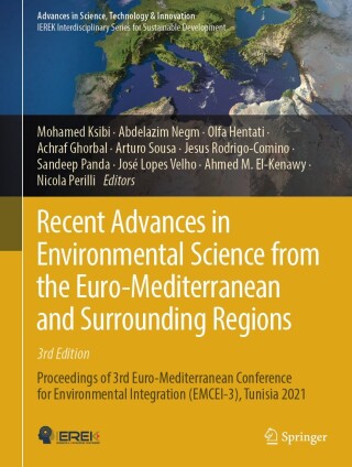 Imagen de portada: Recent Advances in Environmental Science from the Euro-Mediterranean and Surrounding Regions (3rd Edition) 9783031439216
