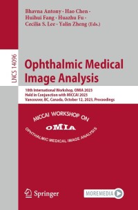 Cover image: Ophthalmic Medical Image Analysis 9783031440120