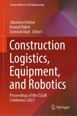 Imagen de portada: Construction Logistics, Equipment, and Robotics 9783031440205