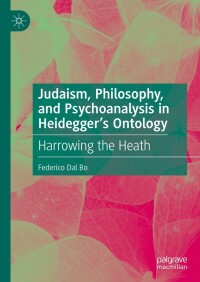 Omslagafbeelding: Judaism, Philosophy, and Psychoanalysis in Heidegger’s Ontology 9783031440557