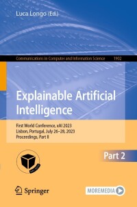 Titelbild: Explainable Artificial Intelligence 9783031440663