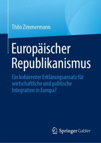 Imagen de portada: Europäischer Republikanismus 9783031440908