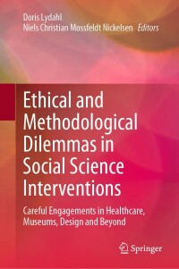 Immagine di copertina: Ethical and Methodological Dilemmas in Social Science Interventions 9783031441189