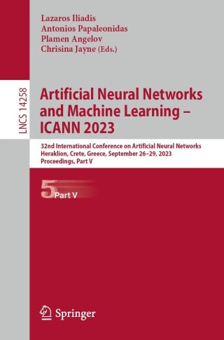 Cover image: Artificial Neural Networks and Machine Learning – ICANN 2023 9783031441912