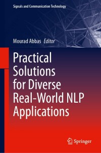 Cover image: Practical Solutions for Diverse Real-World NLP Applications 9783031442599