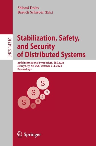 Cover image: Stabilization, Safety, and Security of Distributed Systems 9783031442735