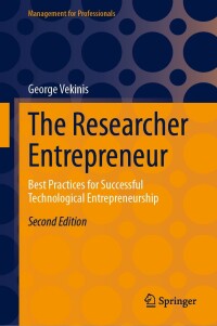 Cover image: The Researcher Entrepreneur 2nd edition 9783031443572