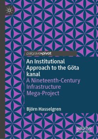 Titelbild: An Institutional Approach to the Göta kanal 9783031444159