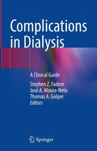 صورة الغلاف: Complications in Dialysis 9783031445569