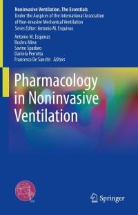 صورة الغلاف: Pharmacology in Noninvasive Ventilation 9783031446252