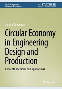Cover image: Circular Economy in Engineering Design and Production 9783031446511