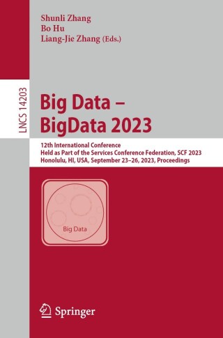 Cover image: Big Data – BigData 2023 9783031447242