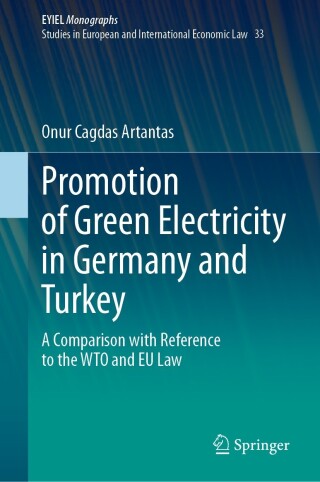 Cover image: Promotion of Green Electricity in Germany and Turkey 9783031447594