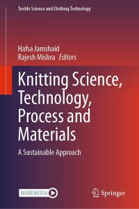 Cover image: Knitting Science, Technology, Process and Materials 9783031449260