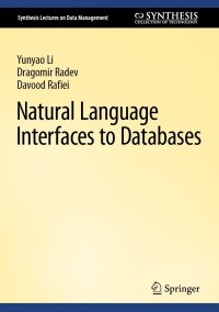 Titelbild: Natural Language Interfaces to Databases 9783031450426