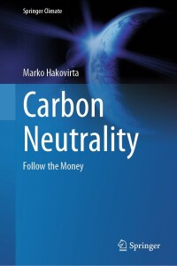 Cover image: Carbon Neutrality 9783031452017