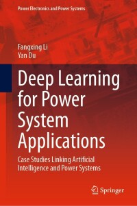 Imagen de portada: Deep Learning for Power System Applications 9783031453564