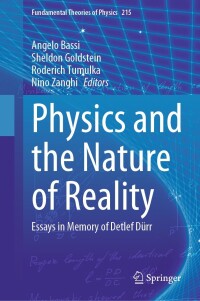 Cover image: Physics and the Nature of Reality 9783031454332