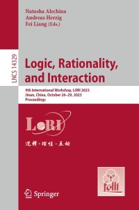 Cover image: Logic, Rationality, and Interaction 9783031455575