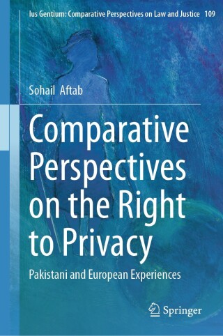 Imagen de portada: Comparative Perspectives on the Right to Privacy 9783031455742