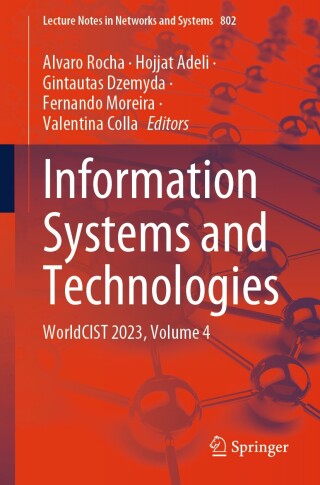 Imagen de portada: Information Systems and Technologies 9783031456503