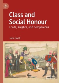 Immagine di copertina: Class and Social Honour 9783031459474