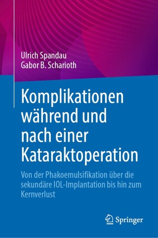 Imagen de portada: Komplikationen während und nach einer Kataraktoperation 9783031459832