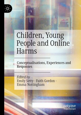 Cover image: Children, Young People and Online Harms 9783031460524