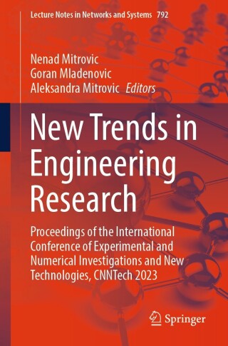صورة الغلاف: New Trends in Engineering Research 9783031464317