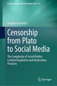 Omslagafbeelding: Censorship from Plato to Social Media 9783031465284