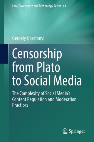 Titelbild: Censorship from Plato to Social Media 9783031465284
